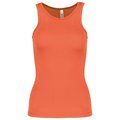 Camiseta de deporte tirantes para chica Fluorescent Orange L