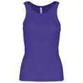 Camiseta de deporte tirantes para chica Violeta S