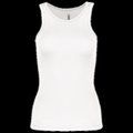 Camiseta de deporte tirantes para chica White M