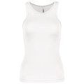 Camiseta de deporte tirantes para chica White XS