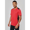 Camiseta deportiva bicolor unisex