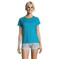 Camiseta Deportiva Mujer 140g Azul XL