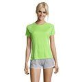 Camiseta Deportiva Mujer 140g Verde Manzana L