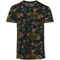 Camiseta diseño tropical hombre Navy Paradise Bird 3XL