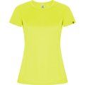 Camiseta ECO Manga Corta Mujer Control Dry Amarillo Fluor 2XL