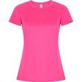 Camiseta ECO Manga Corta Mujer Control Dry ROSA FLUOR M