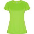 Camiseta ECO Manga Corta Mujer Control Dry Verde Fluor 2XL