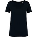 Camiseta ecorresponsable mujer Negro XXL