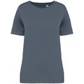 Camiseta efecto lavado de mujer Gris M