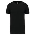 Camiseta entallada hombre Negro L