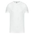 Camiseta entallada hombre White S