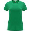 Camiseta entallada de manga corta con cuello redondo VERDE KELLY 3XL