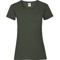 Camiseta entallada mujer 100% algodón Bottle Green S