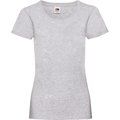 Camiseta entallada mujer 100% algodón Heather Grey L