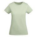 Camiseta entallada mujer algodón orgánico VERDE MIST 2XL