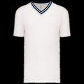 Camiseta equipo Unisex Cuello de Pico White / Navy 3XL