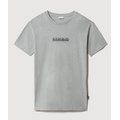 Camiseta Estilo urbano con logotipo Medium grey melange XL