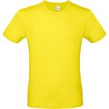 Camiseta hombre 100% algodón preencogido Amarillo 3XL