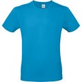 Camiseta hombre 100% algodón preencogido Azul M