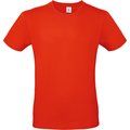 Camiseta hombre 100% algodón preencogido Fire Red 3XL