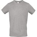 Camiseta hombre 100% algodón preencogido Gris 5XL