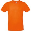 Camiseta hombre 100% algodón preencogido Naranja XL