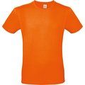 Camiseta hombre 100% algodón preencogido Orange XXL