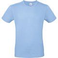 Camiseta hombre 100% algodón preencogido Sky Blue S