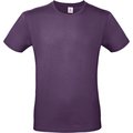 Camiseta hombre 100% algodón preencogido Violeta 3XL