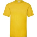 Camiseta hombre algodón cuello redondo Amarillo M