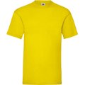 Camiseta hombre algodón cuello redondo Amarillo XL