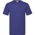 Camiseta hombre algodón cuello redondo Azul L