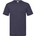 Camiseta hombre algodón cuello redondo Azul S