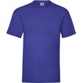 Camiseta hombre algodón cuello redondo Azul S