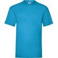 Camiseta hombre algodón cuello redondo Azur Blue XXL