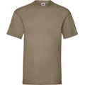 Camiseta hombre algodón cuello redondo Beige M