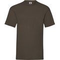 Camiseta hombre algodón cuello redondo CHOCOLATE M