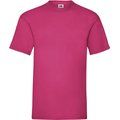 Camiseta hombre algodón cuello redondo Fuchsia L