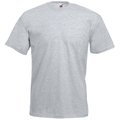 Camiseta hombre algodón cuello redondo Gris XXL