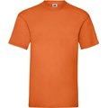 Camiseta hombre algodón cuello redondo Naranja 3XL