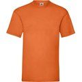 Camiseta hombre algodón cuello redondo Orange M