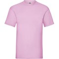 Camiseta hombre algodón cuello redondo Rosa XL