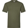 Camiseta hombre algodón cuello redondo Verde S