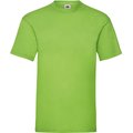 Camiseta hombre algodón cuello redondo Verde XL