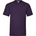 Camiseta hombre algodón cuello redondo Violeta S