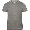 Camiseta hombre algodón manga corta Gris M