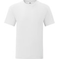 Camiseta hombre algodón peinado Blanco 4XL