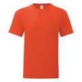 Camiseta hombre algodón peinado Naranja M