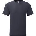 Camiseta hombre algodón peinado Negro XXL