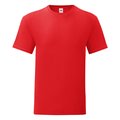 Camiseta hombre algodón peinado Rojo XXL